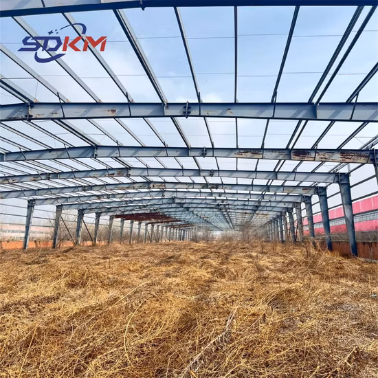 Prefabricated Light Steel Frame Metal Structure for Commercial Office Buildings/Industrial Prefab Warehouse/Workshop/Factory/Shed Building